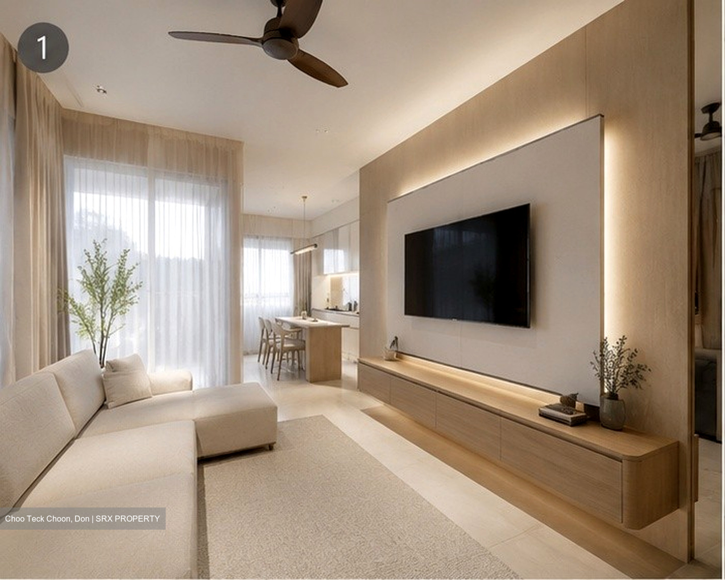 Blk 1 Hougang Avenue 3 (Hougang), HDB 3 Rooms #559902491